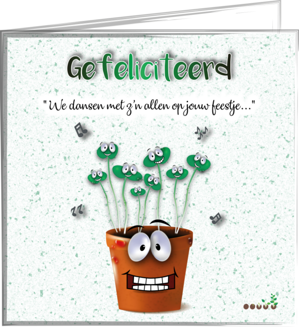 Gefeliciteerd "tuinkers"
