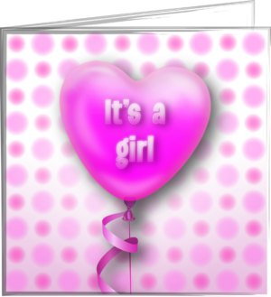 It's a girl