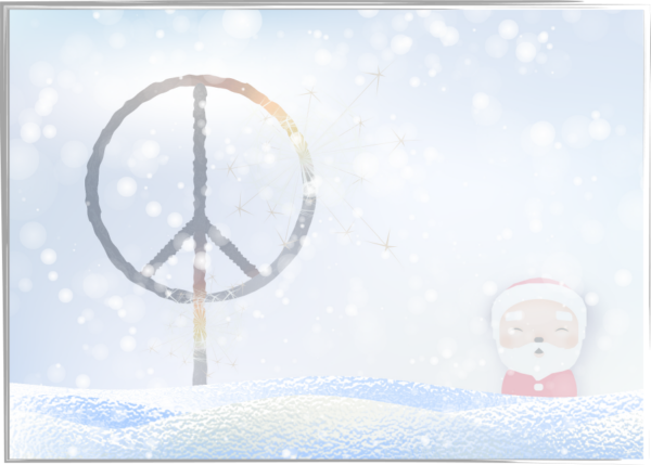 Hello 2025 "peace" - Afbeelding 2