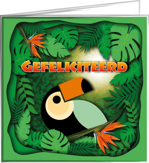 Gefeliciteerd "tropisch"