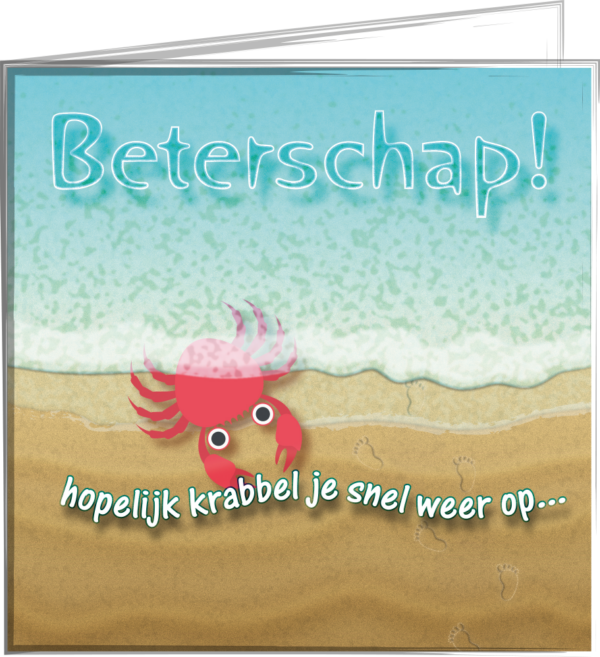 Krabbel snel op..
